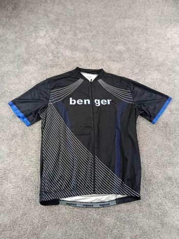 Benger maillot velo homme taille xxxl -72 7016 cyclisme route respirant bike d'occasion