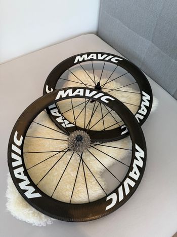 Mavic Comete Pro Carbon SL T Tubular/Rim Wheelset 2020 bike de segunda mano