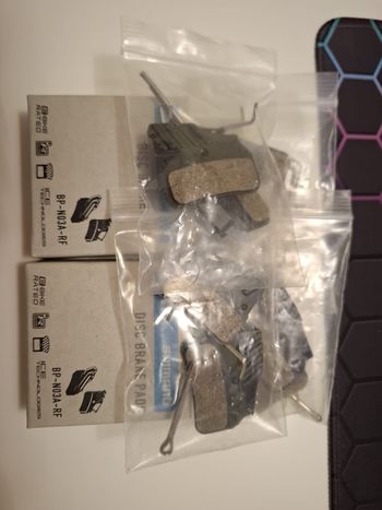 Tweedehands Shimano N03A XT Pads NEW + Used bike