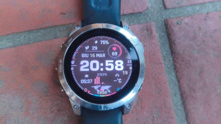 Brugt Garmin Fenix 7 GPS Smartwatch bike — billede 3 af 15