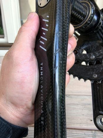 Used Thm-Carbones Clavicula SE Crankset 2022 bike — image 4 of 13