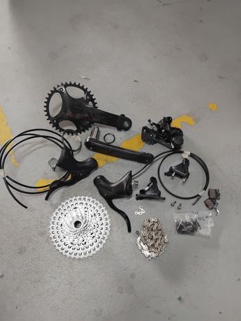 Used Campagnolo Ekar 13-speed Gravel Groupset bike
