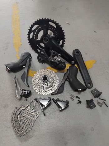 Used Shimano GRX 810 Double Plateaux bike