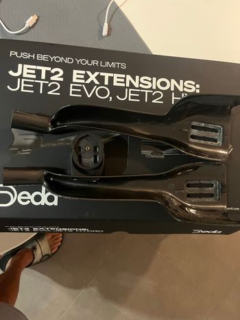 Used Deda Elementi Jet2 Evo Carbon Extensions bike