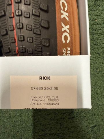 Brugt Schwalbe Rick XC Tire 2026 bike — billede 2 af 2