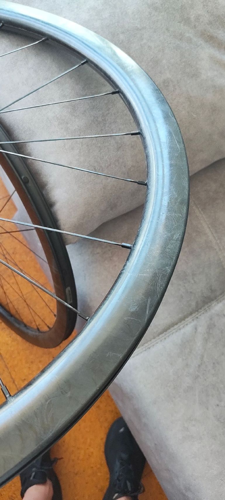 Brugt Custom Light Carbon Wheels 2023 bike — billede 8 af 11