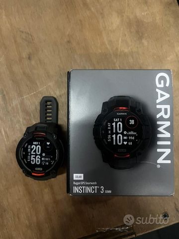 Brugt Garmin Instinct 3 Solar, 50mm Electronics