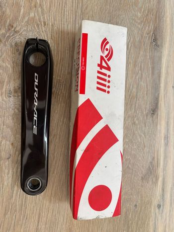 Použité Shimano Dura Ace 4iiii Crank 2025 bike
