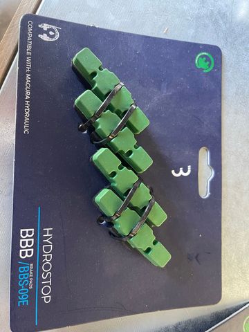 Used BBB HydroStop BBS-09E Brake Pads Brakes