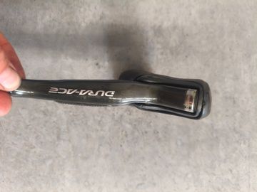 Używany Shimano Dura Ace ST-7970 10s Di2 Front Shifter Drivetrain & Pedals
