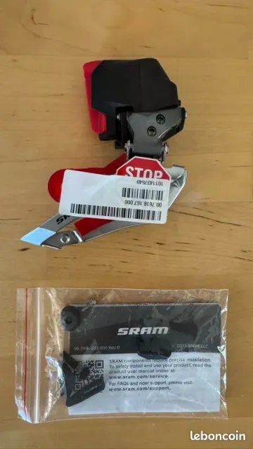 Sram Dérailleur avant Rival AXS Braze On 2×12V Drivetrain & Pedals usato