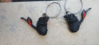 Used Sram Red 2x11 Shifters bike