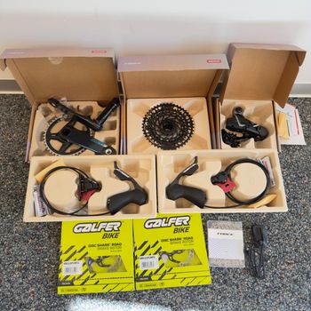 Gebrauchtes Sram Force AXS E1 XPLR 1x13 Gruppe Powermeter 2026 bike