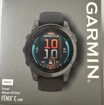 Used Garmin fenix E bike