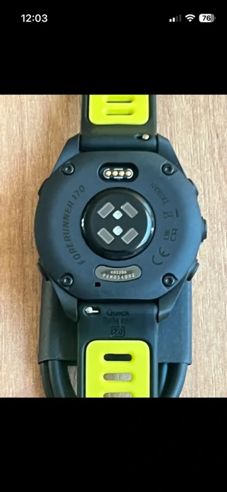Garmin Forerunner 170 bike d'occasion — image 6 sur 8
