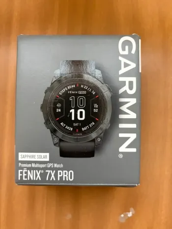 Używany Garmin fenix 7x sapphire solar bike