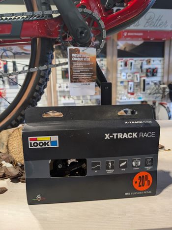 Used Look X-Track Race Pedals bike
