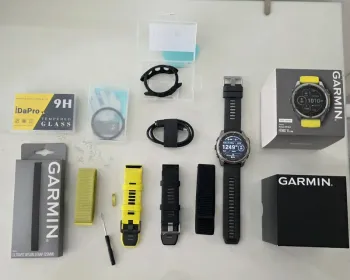 Używany Garmin Fenix 8 Sapphire Solar bike