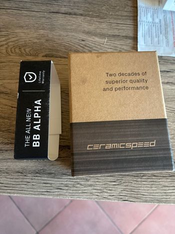 Ceramicspeed botton bracket Alfa SRAM 2026 bike usato