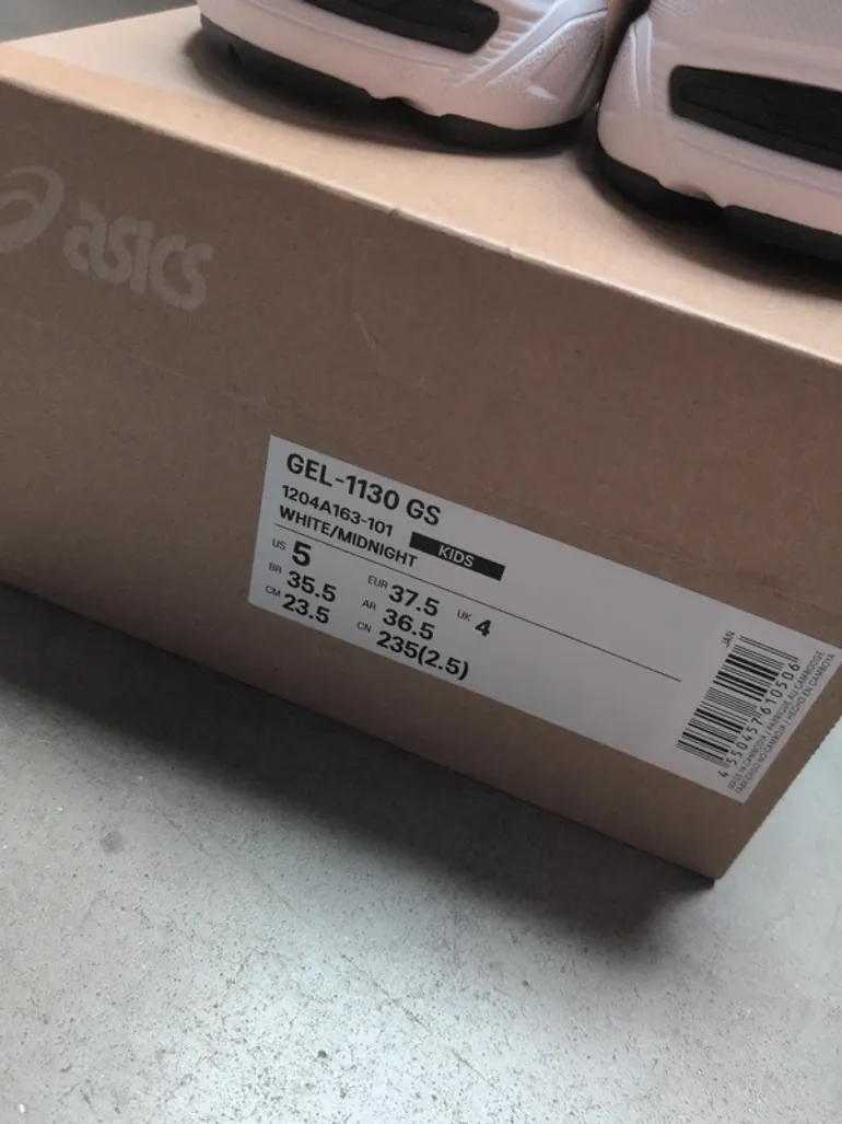 White Asics Gel 1130 GS bike de segunda mano — imagen 9 de 10