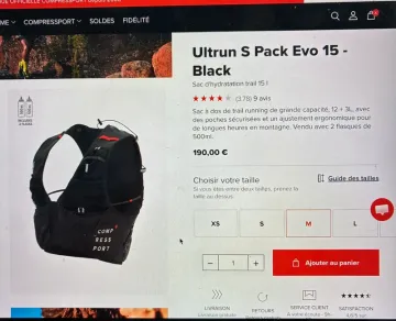Gebrauchtes Compressport Ultrun S Pack Evo 15 bike — Bild 3 von 4