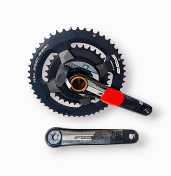 Tweedehands Fsa Powerbox Alloy 172.5mm 50/34 bike
