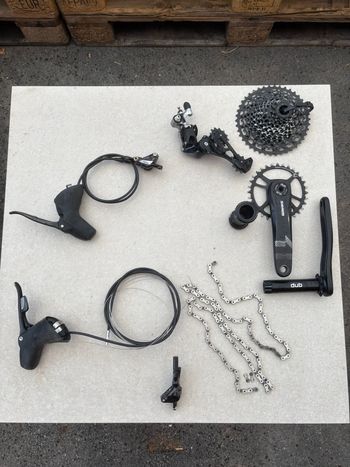 Used Sram Rival 1 HRD Groupset 2022 bike