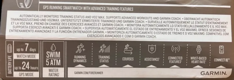 Gebrauchtes Garmin Forerunner 245 bike — Bild 8 von 8