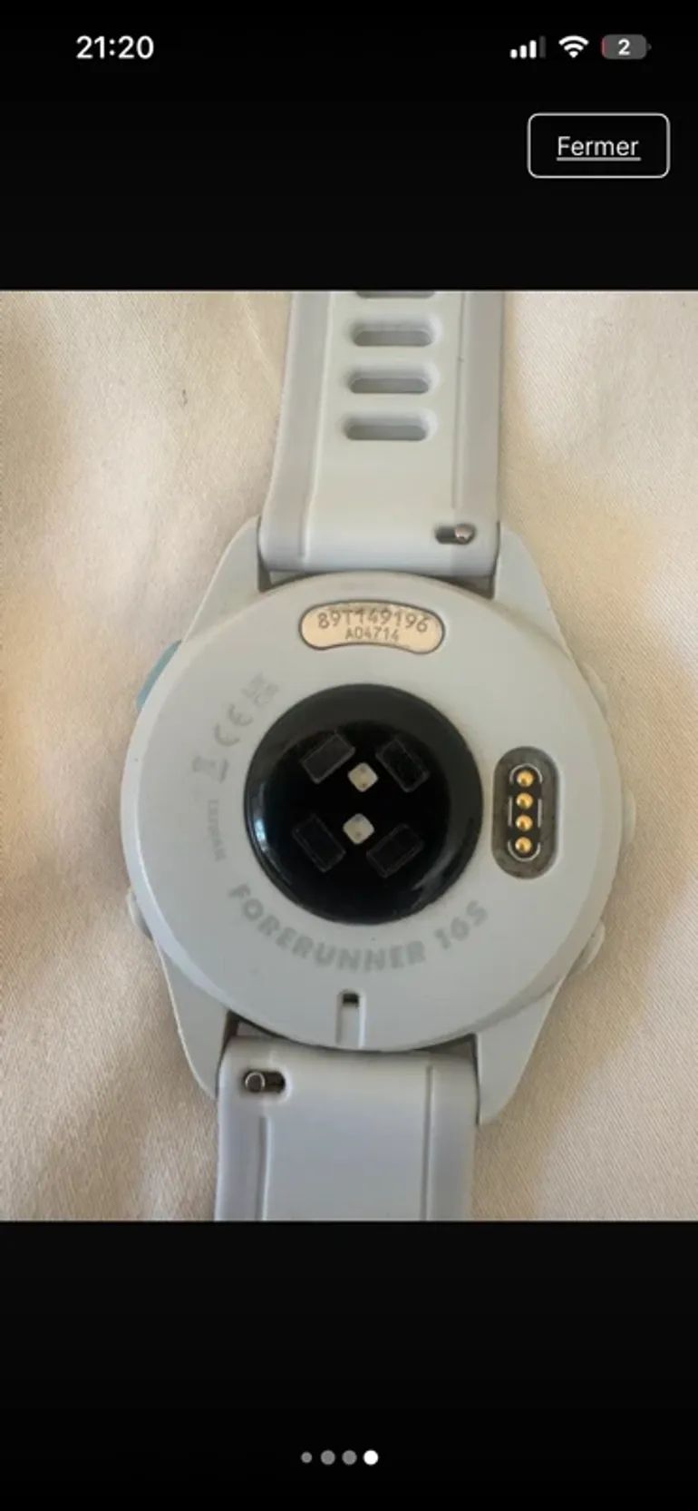 Garmin Forerunner 165 bike d'occasion — image 3 sur 4