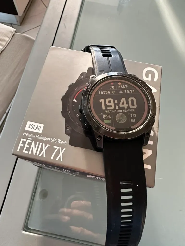 Used Garmin Fenix 7x Solar bike — image 5 of 5