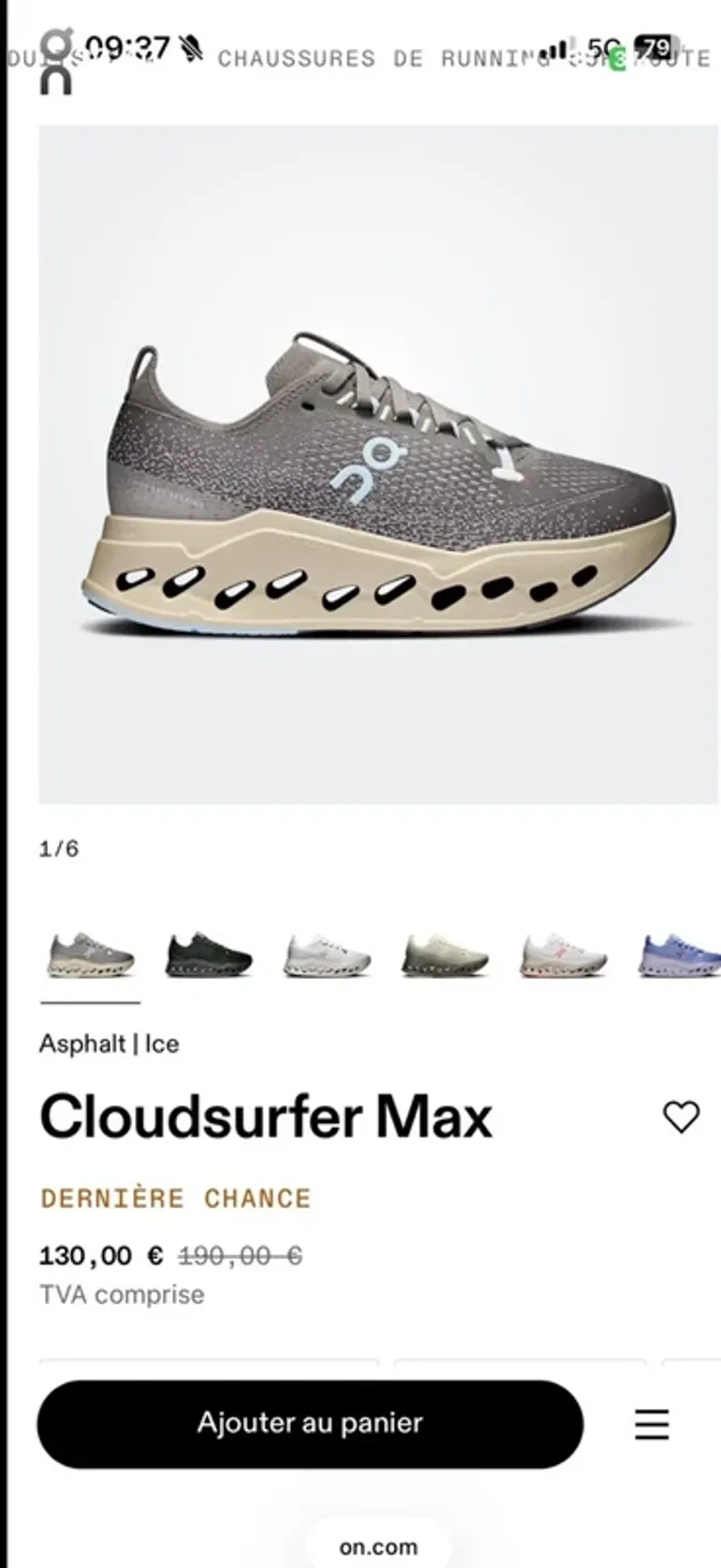 Gebrauchtes On Running Cloudsurfer bike — Bild 6 von 6