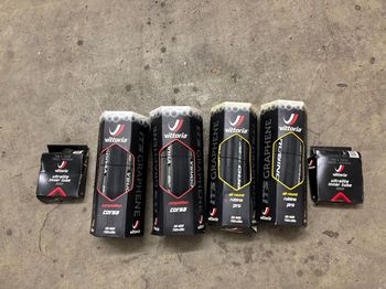Brugt Vittoria Graphene Tires bike
