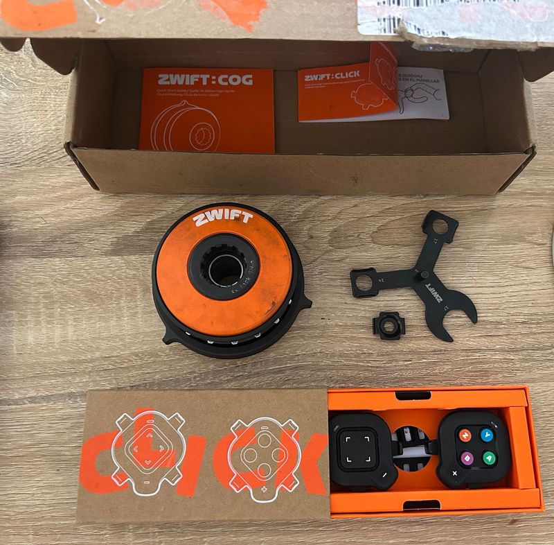 Used Zwift Cog & Click Cycling Accessories