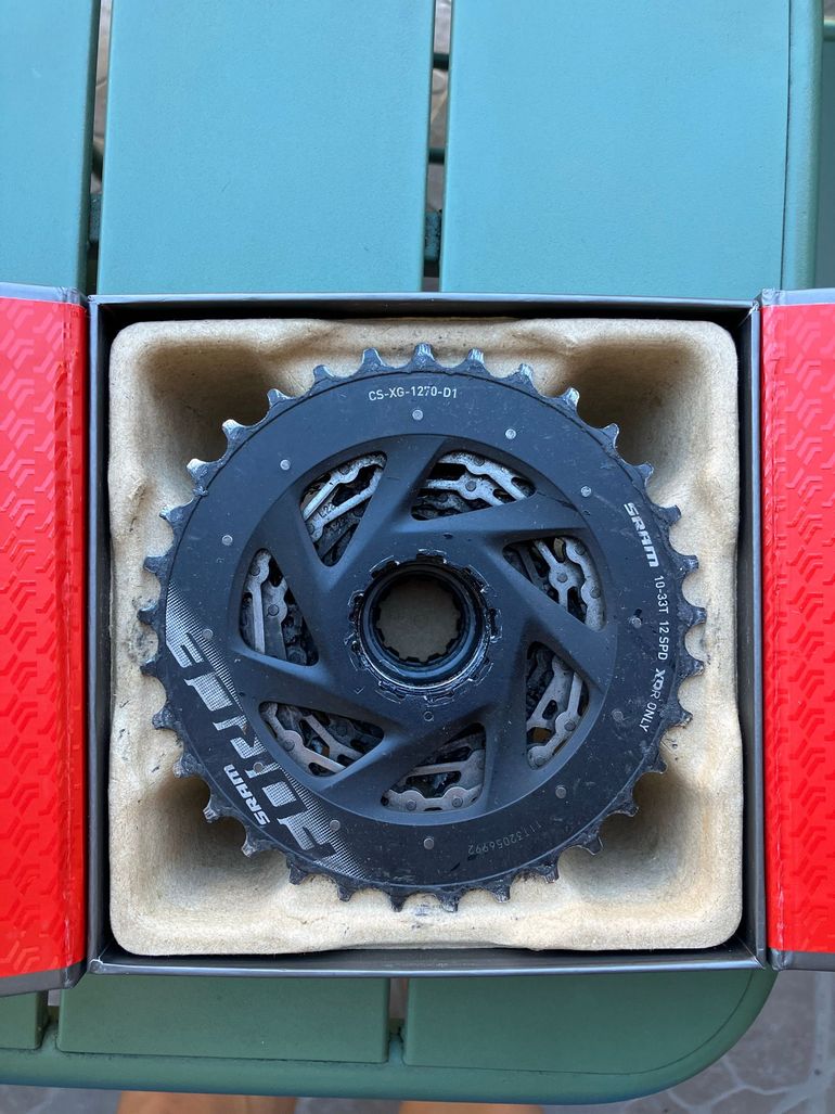 Brugt Sram Force 12v 10/34 Cassette 2025 bike — billede 2 af 2