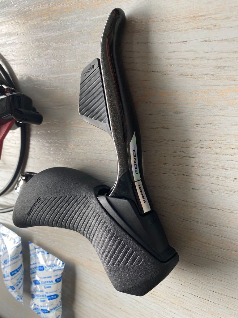 Brugt Sram Force AXS Front Shift/Brake Lever bike — billede 3 af 5