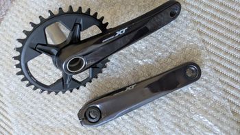 Used Shimano Deore XT FC-M8100 Crankset bike