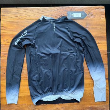 Q36.5 Gregarius Hybrid Light Collar Fade Long Sleeve Jersey L// NEW!! 50% OFF!! 2026 bike d'occasion