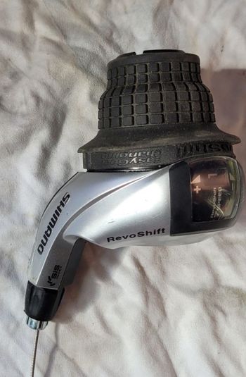 Used Shimano RevoShift 7v Drivetrain & Pedals