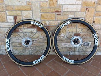 Brugt Fulcrum Wind 42 Carbon Wheels bike