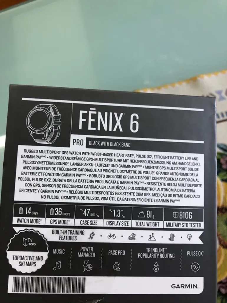 Tweedehands Garmin Fenix 6 Pro bike — afbeelding 2 van 12