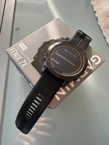 Brugt Garmin Fenix 7x Solar bike — billede 2 af 5