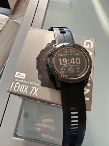 Brugt Garmin Fenix 7x Solar bike