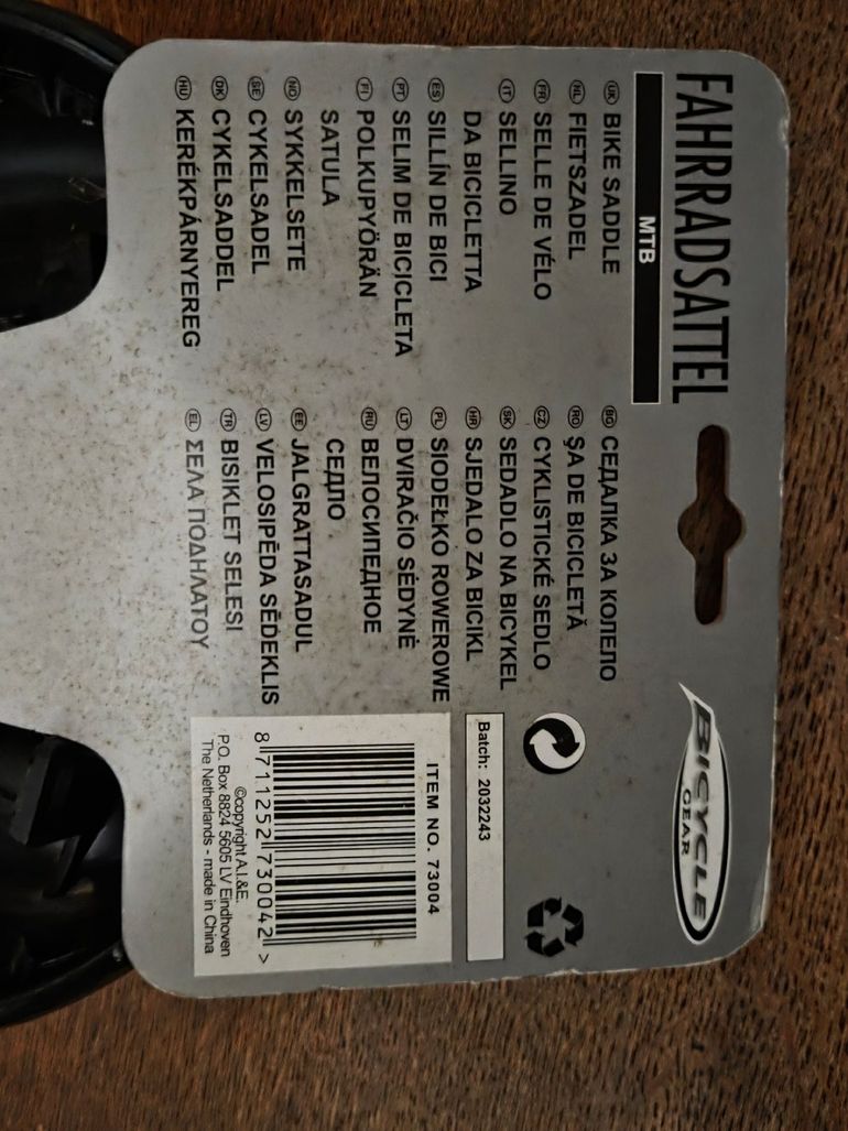 Brugt Bicycle Gear Saddle bike — billede 4 af 4