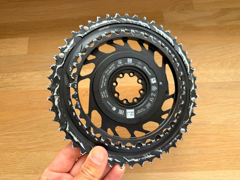 Brugt Sram Red E1 Powermeter Chainrings 48/35T 2025 bike — billede 2 af 3