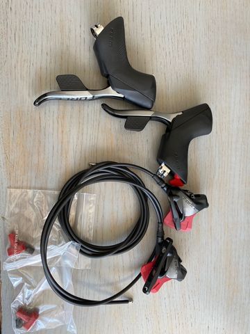 Brugt Sram Force AXS D1 Right Shifter with Caliper Brakes