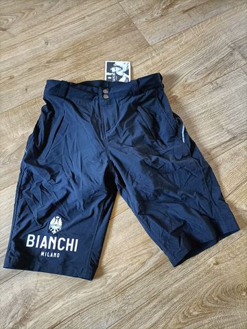 Bianchi MTB Gravel Shorts 2025 Cycling Clothing usato