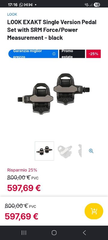 Używany Look exakt single Srm bike — zdjęcie 6 z 6