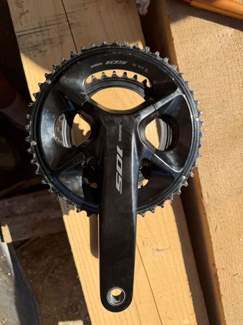 Used Shimano 105 Di2 Crank 2025 bike