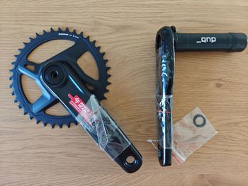 Tweedehands Sram Rival AXS 1x Crankset 2022 bike