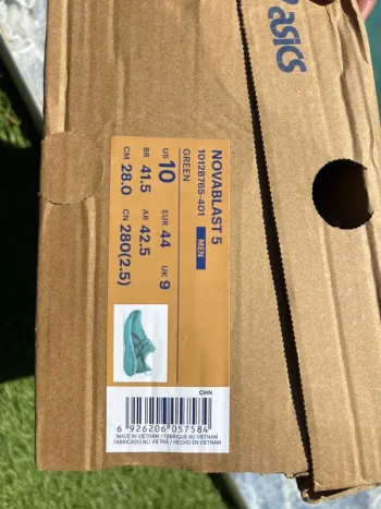 Brugt Asics Novablast 5 bike — billede 10 af 10
